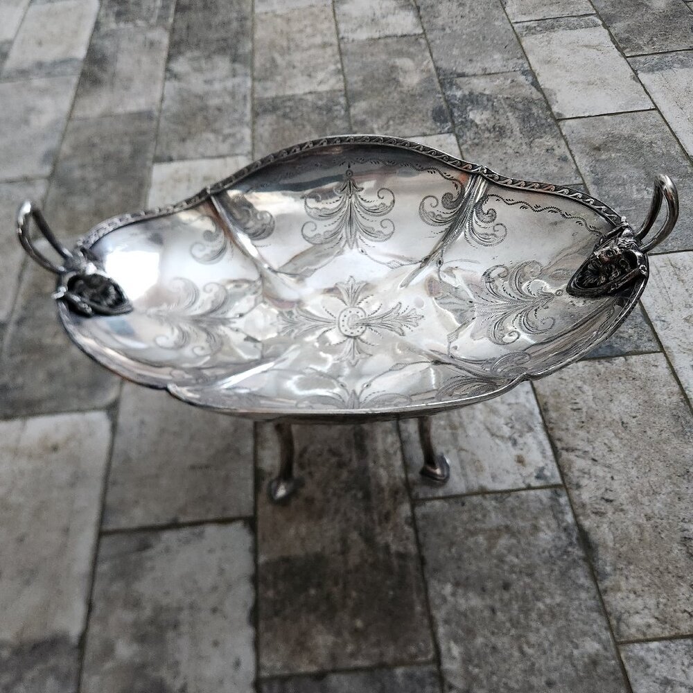 Parker & Casper Silver Plated Centerpiece